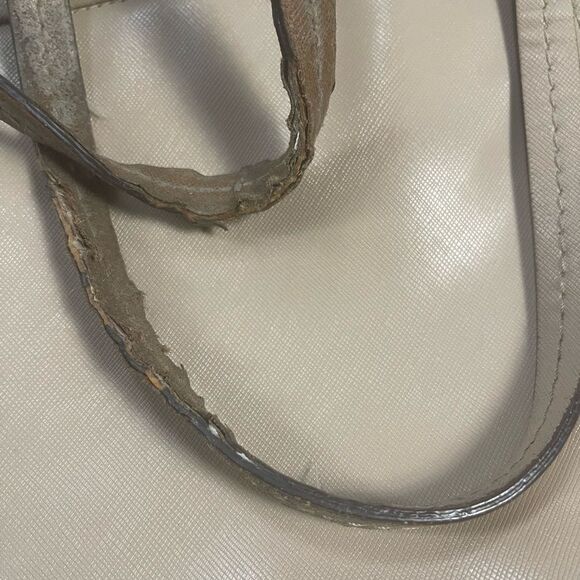 Coach F25667  Peyton Crossgrain Leather sand large Tote bag  gold tone hardwares - Picture 14 of 14